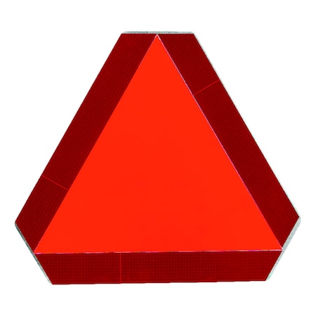 Smv SMV English Red Safety Sign 14 in. H X 14 in. W 2-C